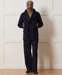 Italian Wool-Cashmere Peacoat