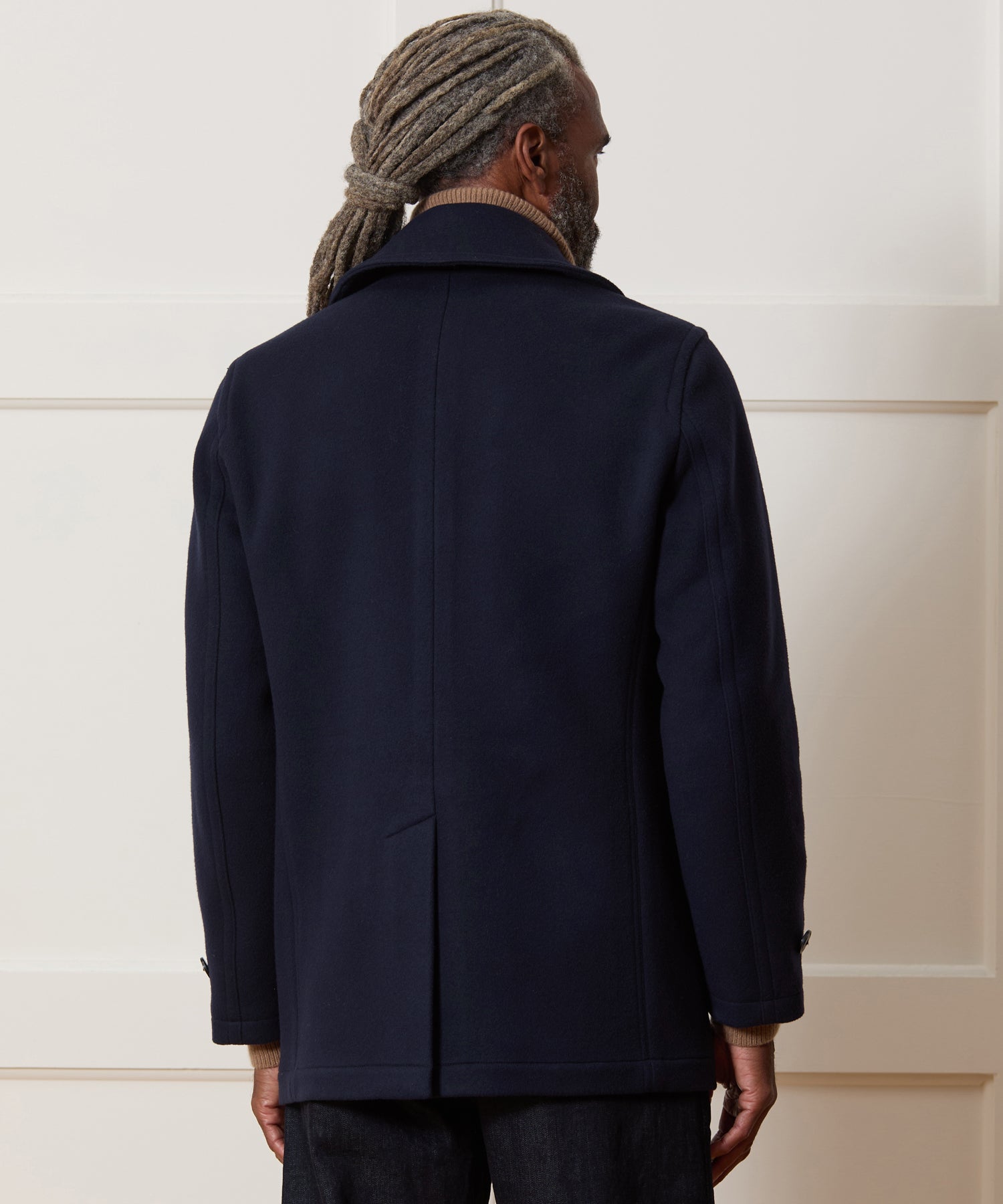 Italian Wool-Alpaca Peacoat