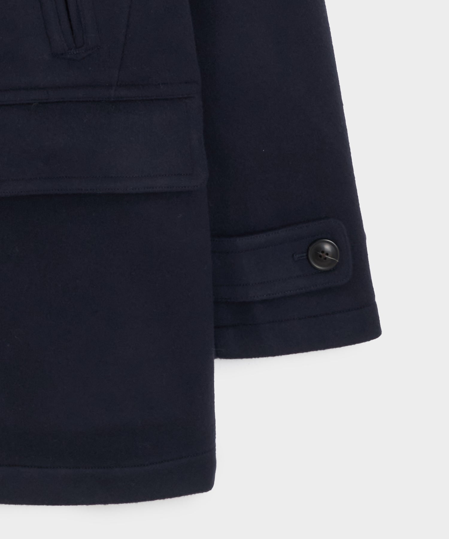 Italian Wool-Cashmere Peacoat