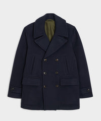 Italian Wool-Cashmere Peacoat