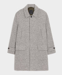 Italian Wool Donegal Car Coat