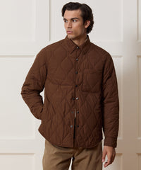 Quilted Filled Shirt Jacket