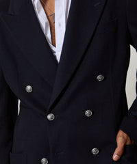 Italian Cashmere Double-Breasted Wythe Jacket