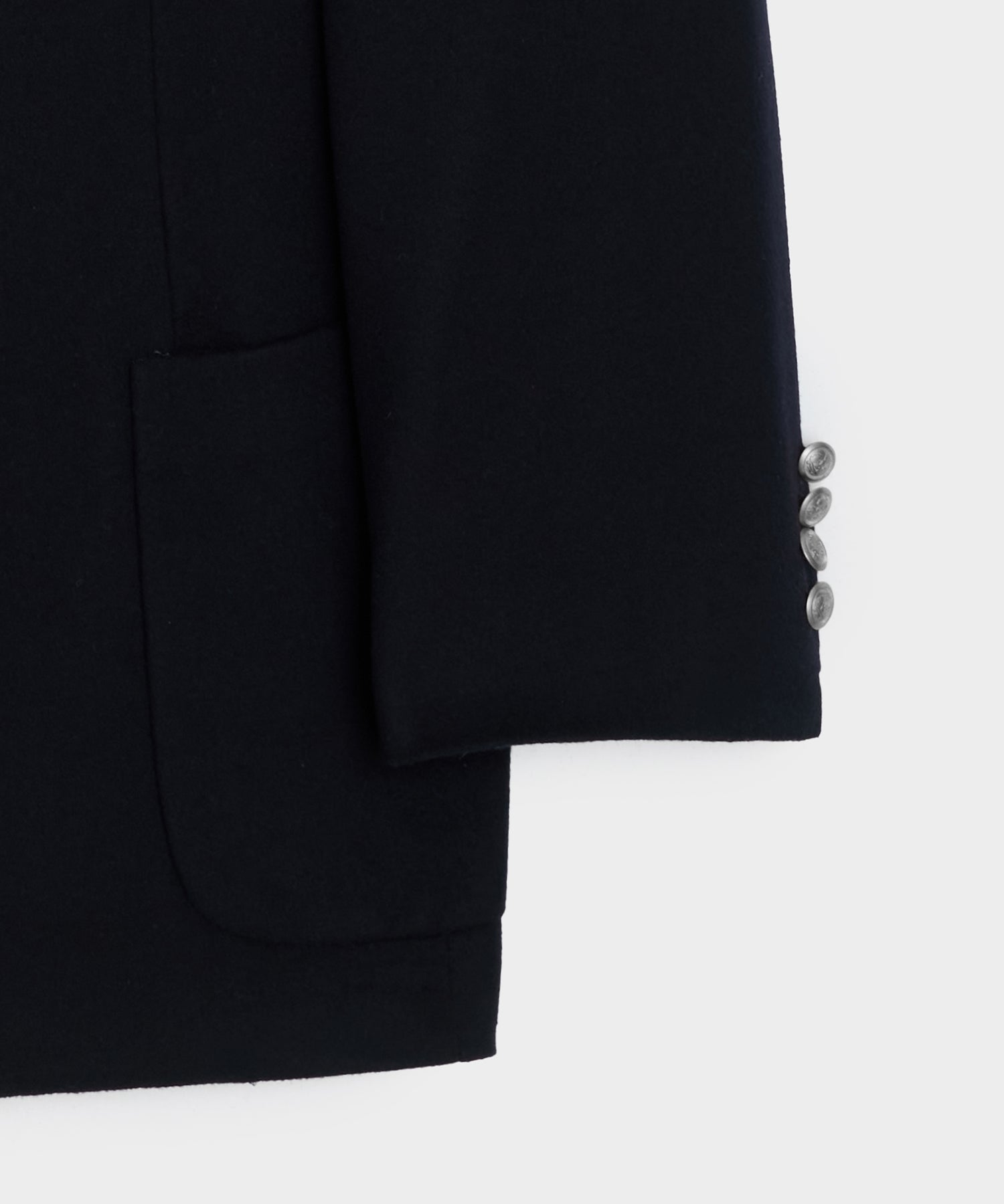 Italian Cashmere Double-Breasted Wythe Jacket