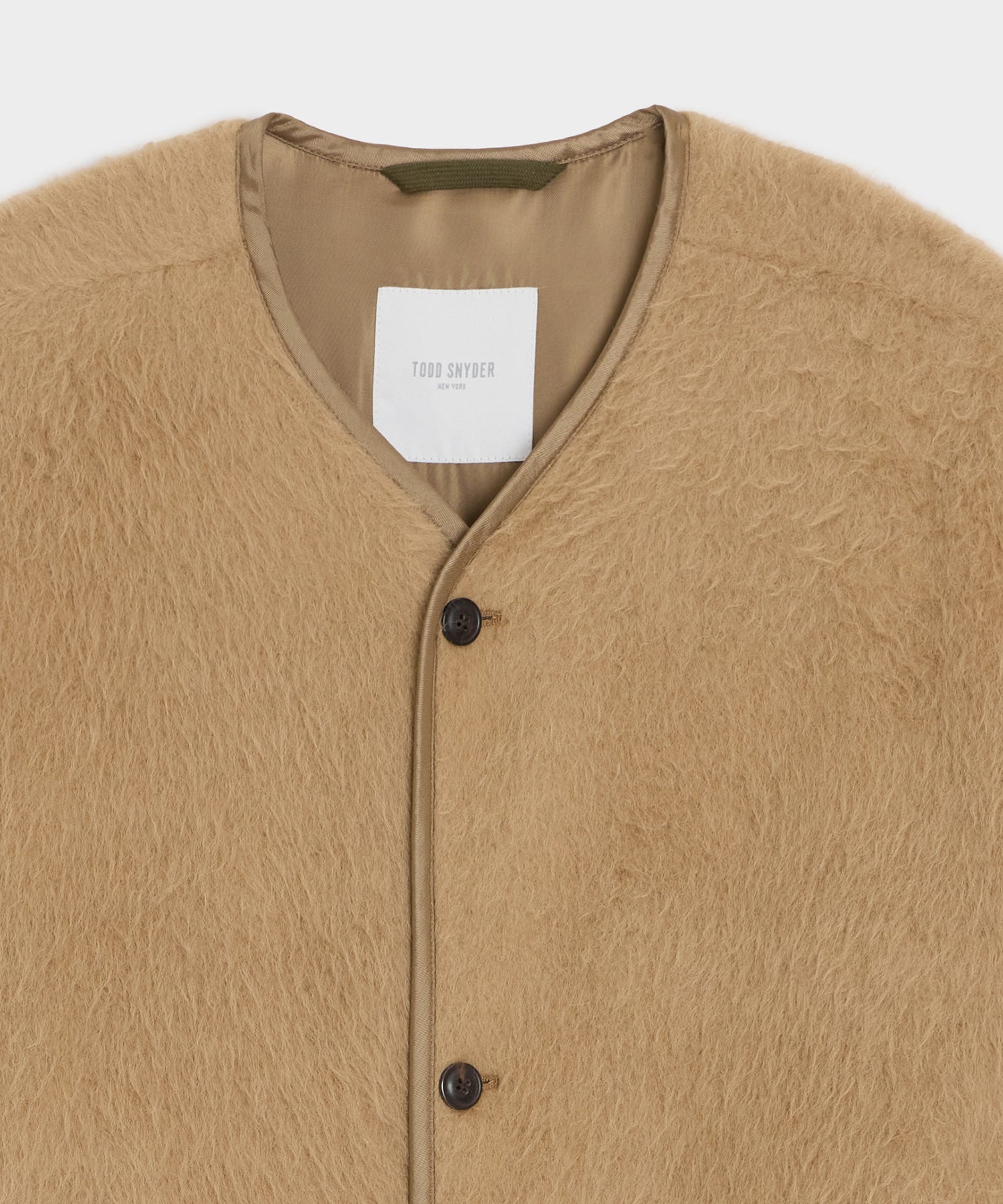 Italian Wool-Alpaca Liner Jacket