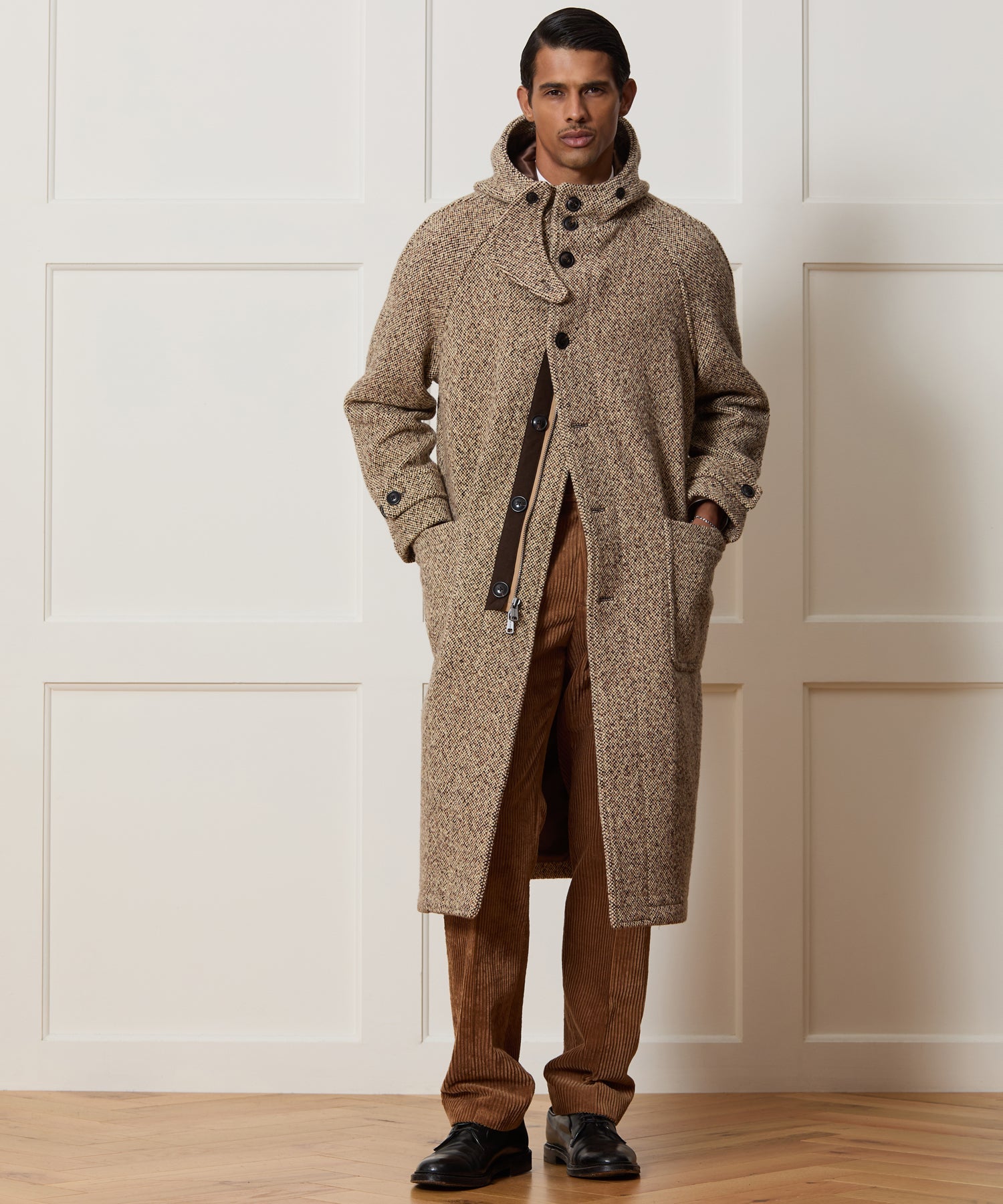 Italian Wool Stadium Coat