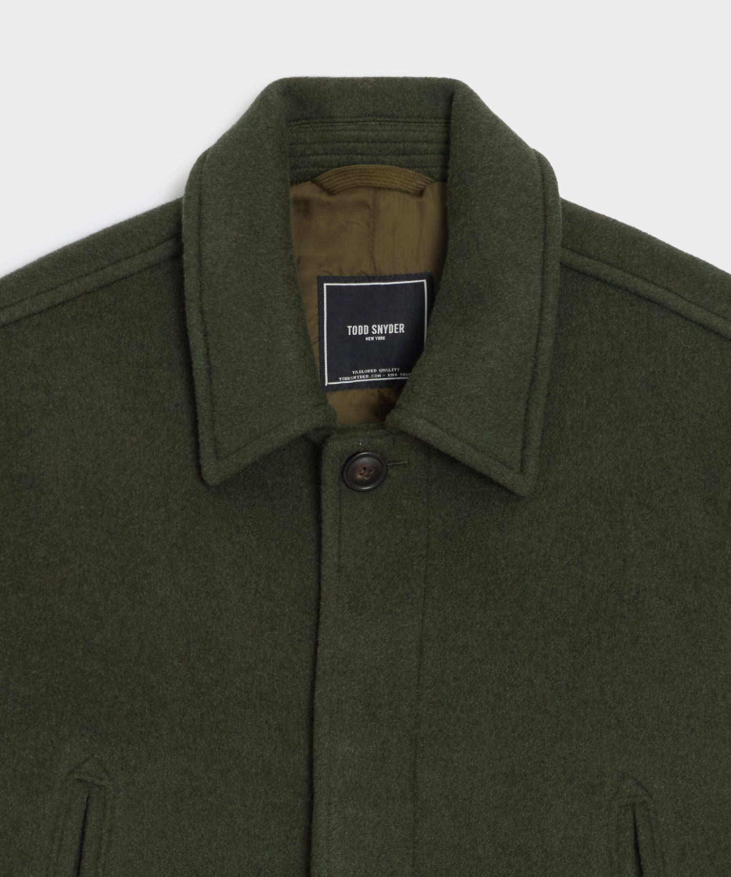Italian Wool-Cashmere Car Coat