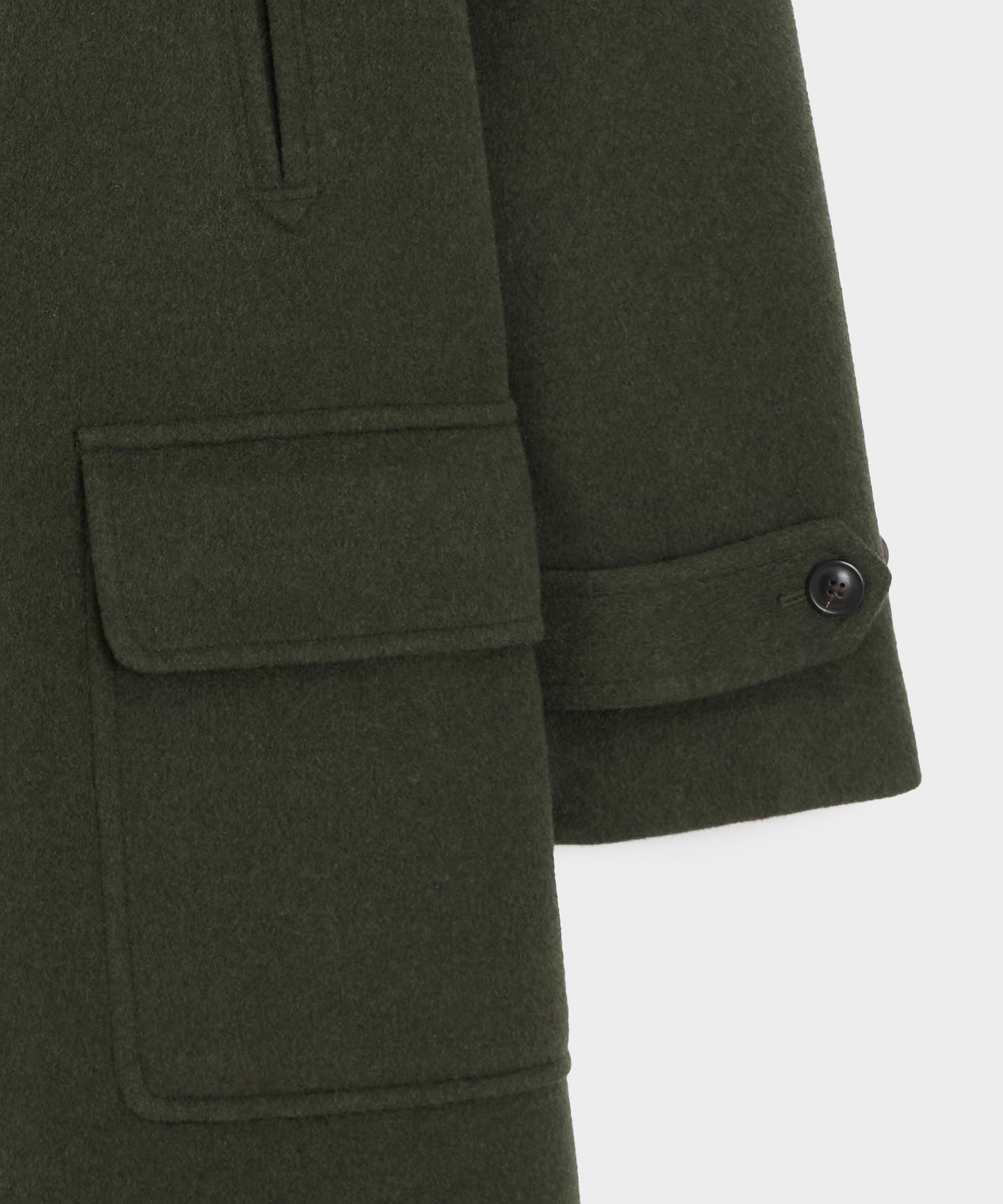 Italian Wool-Cashmere Car Coat