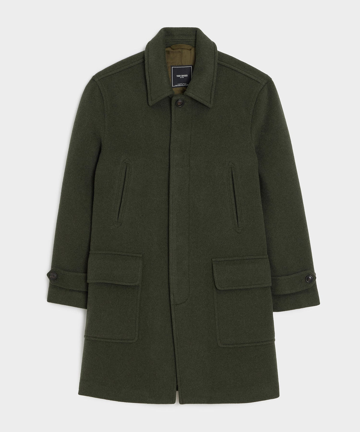 Italian Wool-Cashmere Car Coat