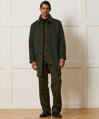 Italian Wool-Cashmere Car Coat