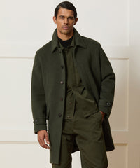 Italian Wool-Cashmere Car Coat