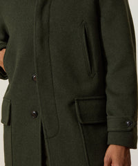 Italian Wool-Cashmere Car Coat