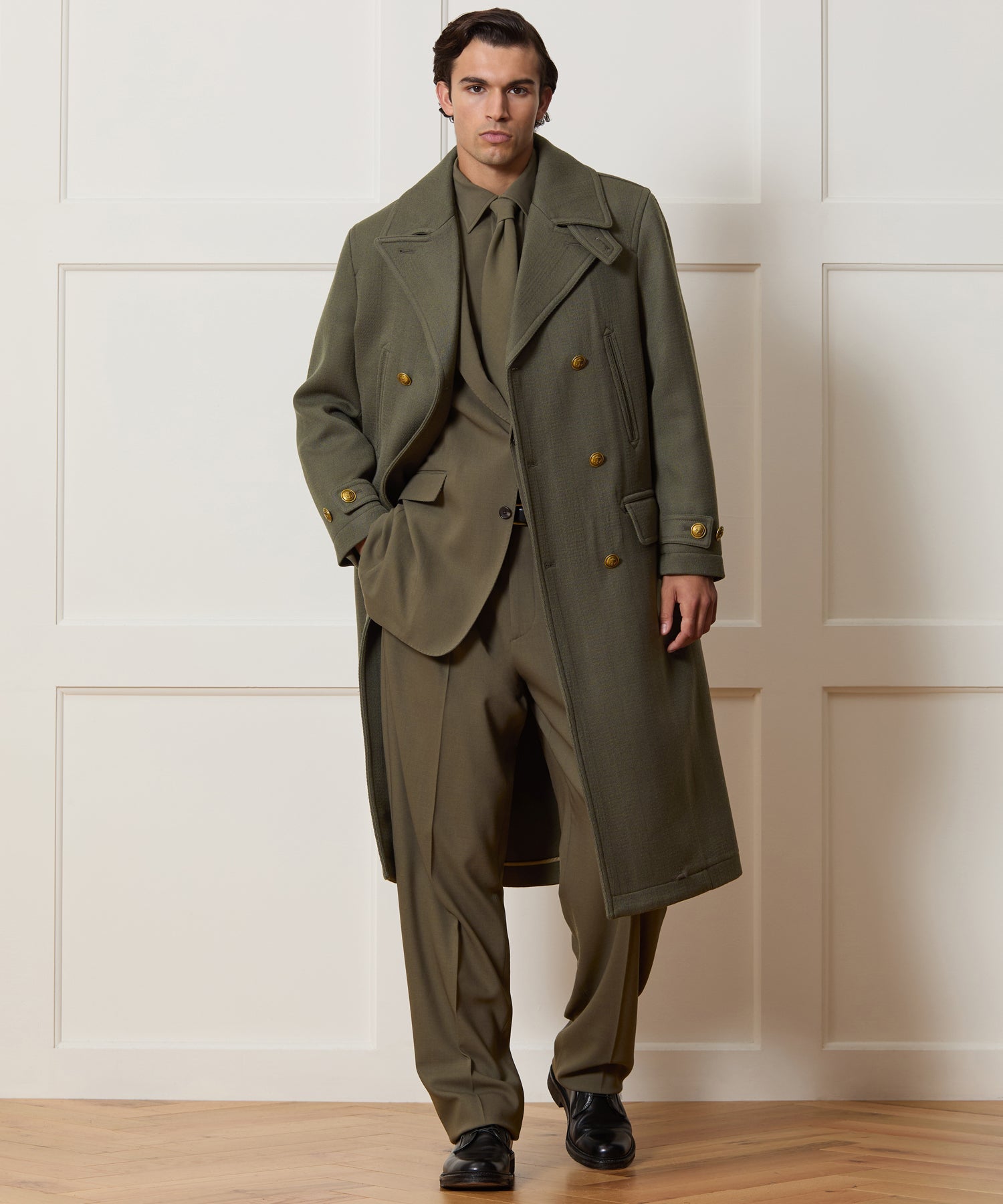 Italian Wool Officer Coat