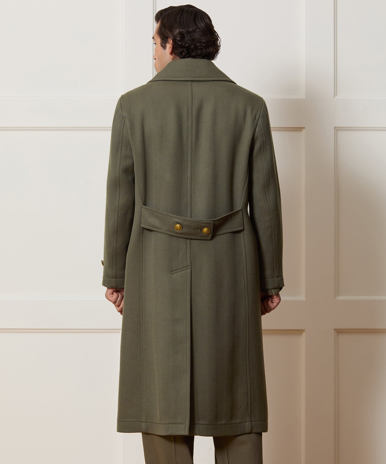 Italian Wool Officer Coat