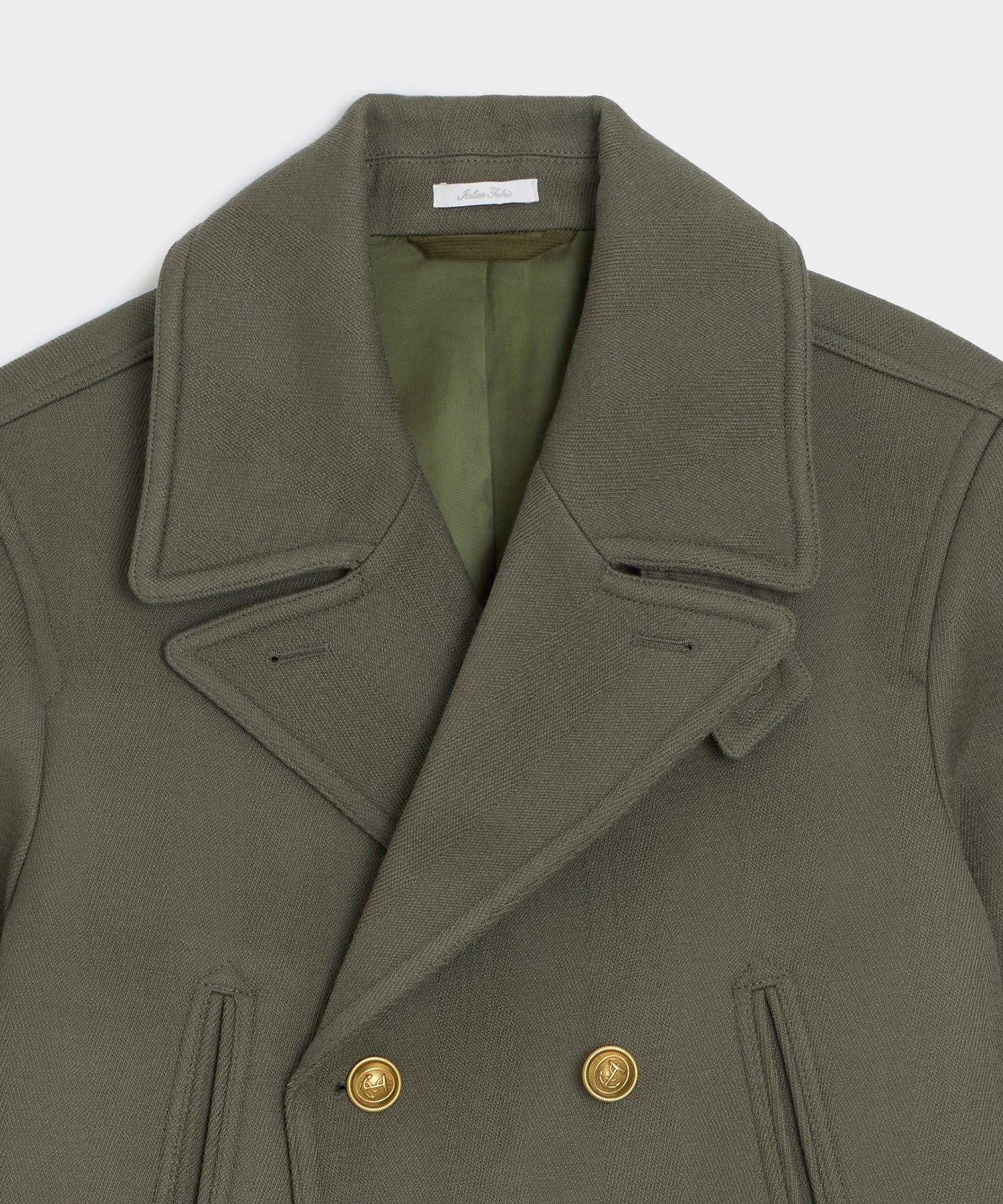 Italian Wool Officer Coat