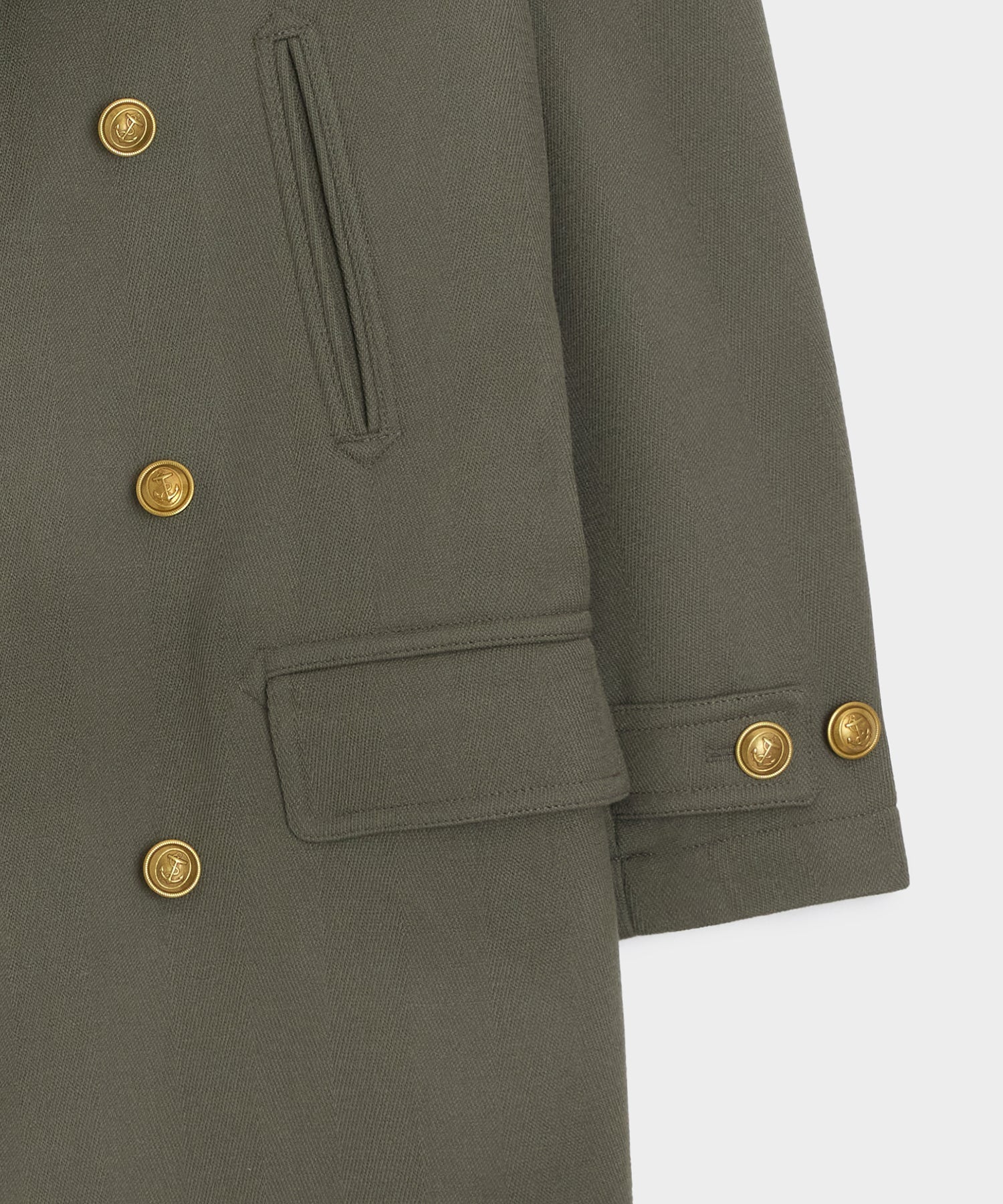 Italian Wool Officer Coat