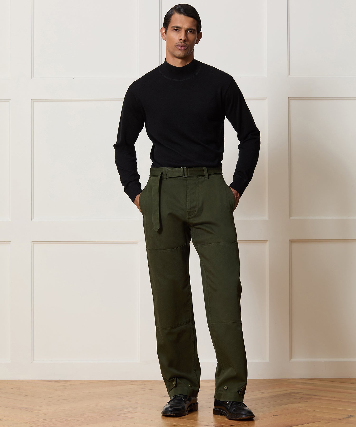 Italian Whipcord Military Pant