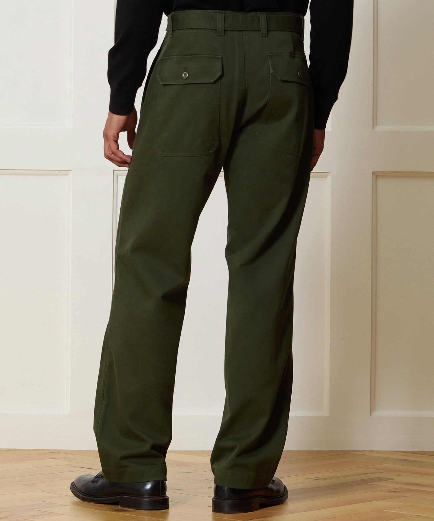 Italian Whipcord Military Pant