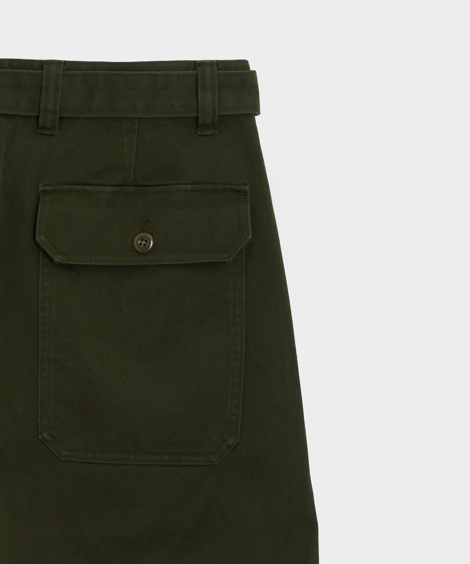 Italian Whipcord Military Pant