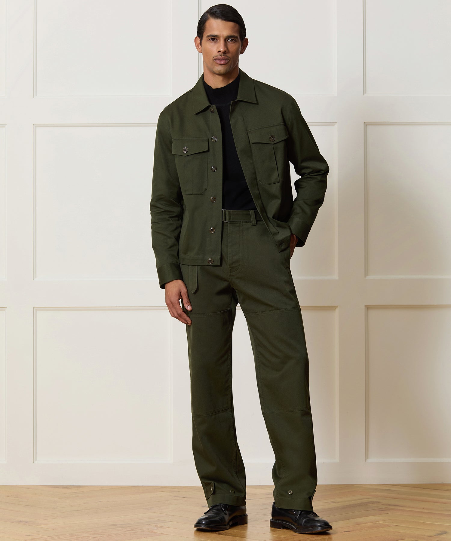 Italian Whipcord Military Pant