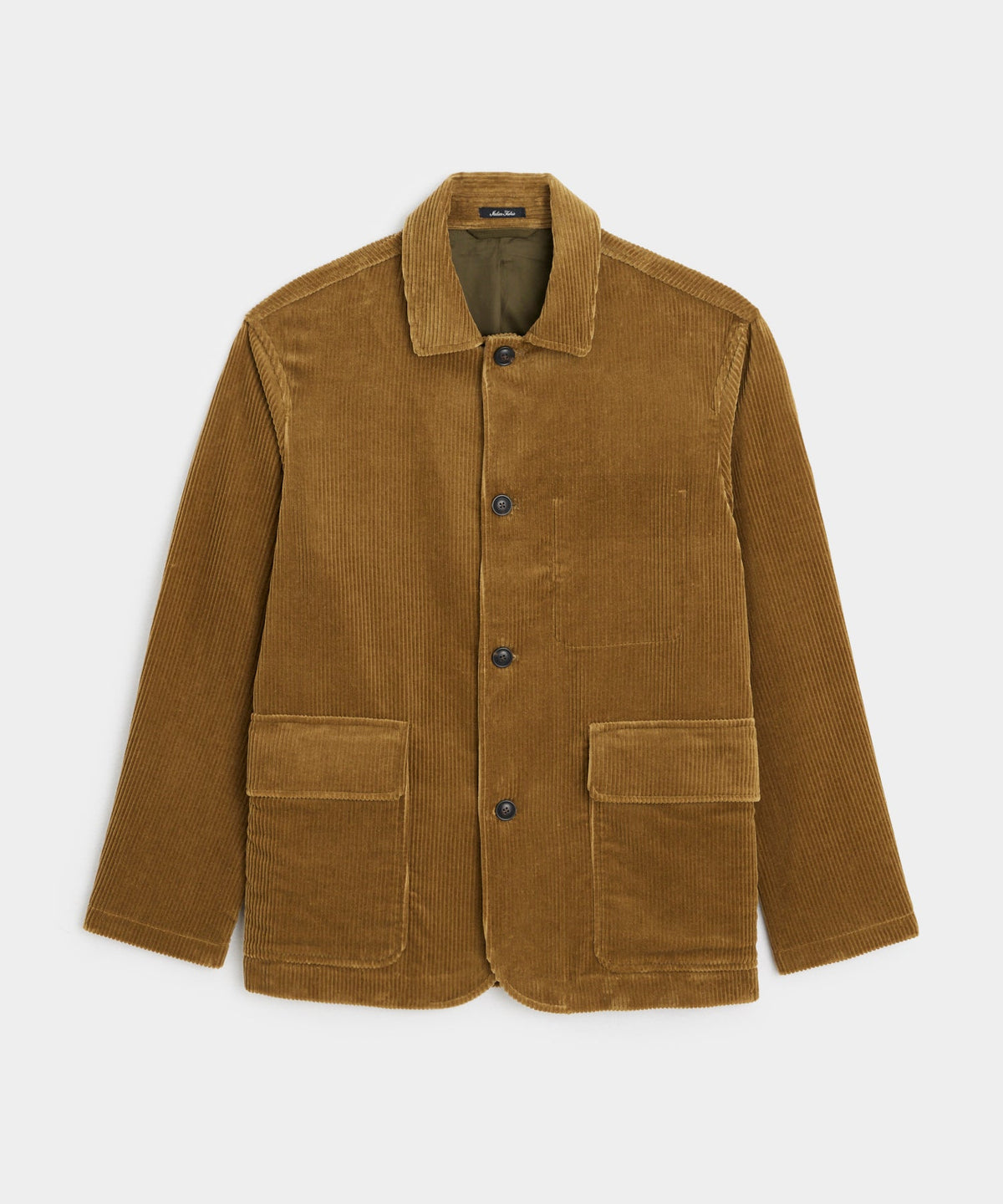 Relaxed Italian Corduroy Walking Jacket