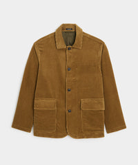 Relaxed Italian Corduroy Walking Jacket