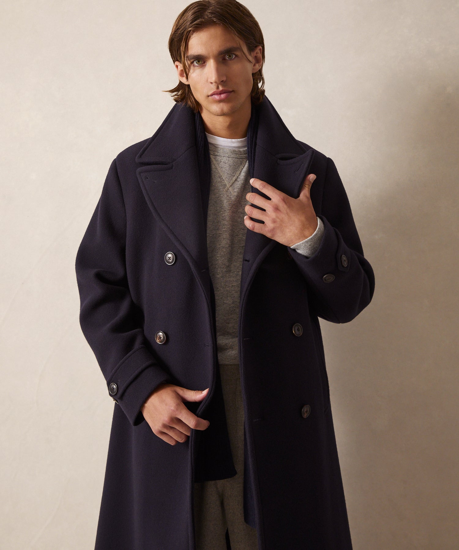 Italian Wool Officer Coat