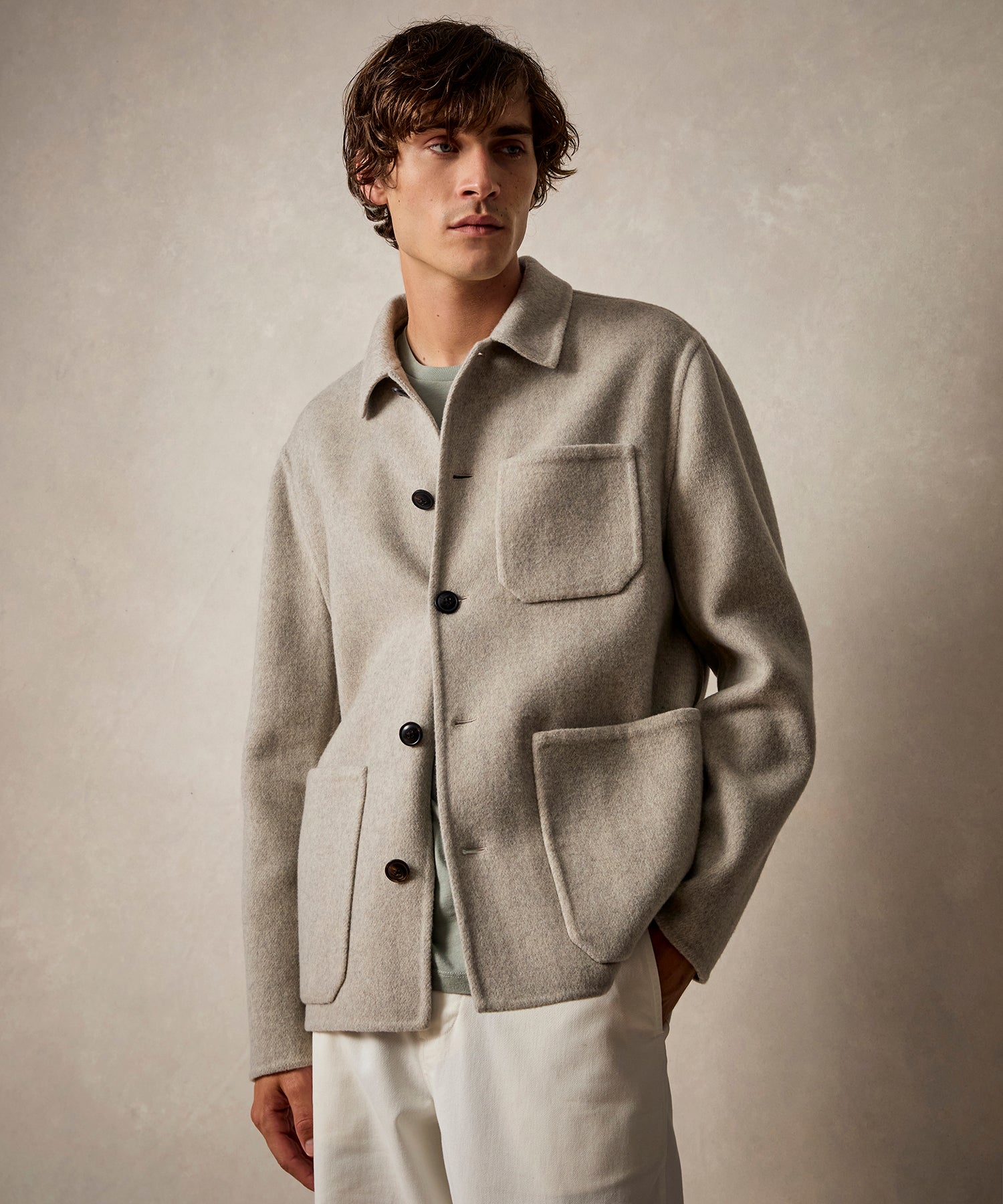 Italian Cashmere Chore Coat
