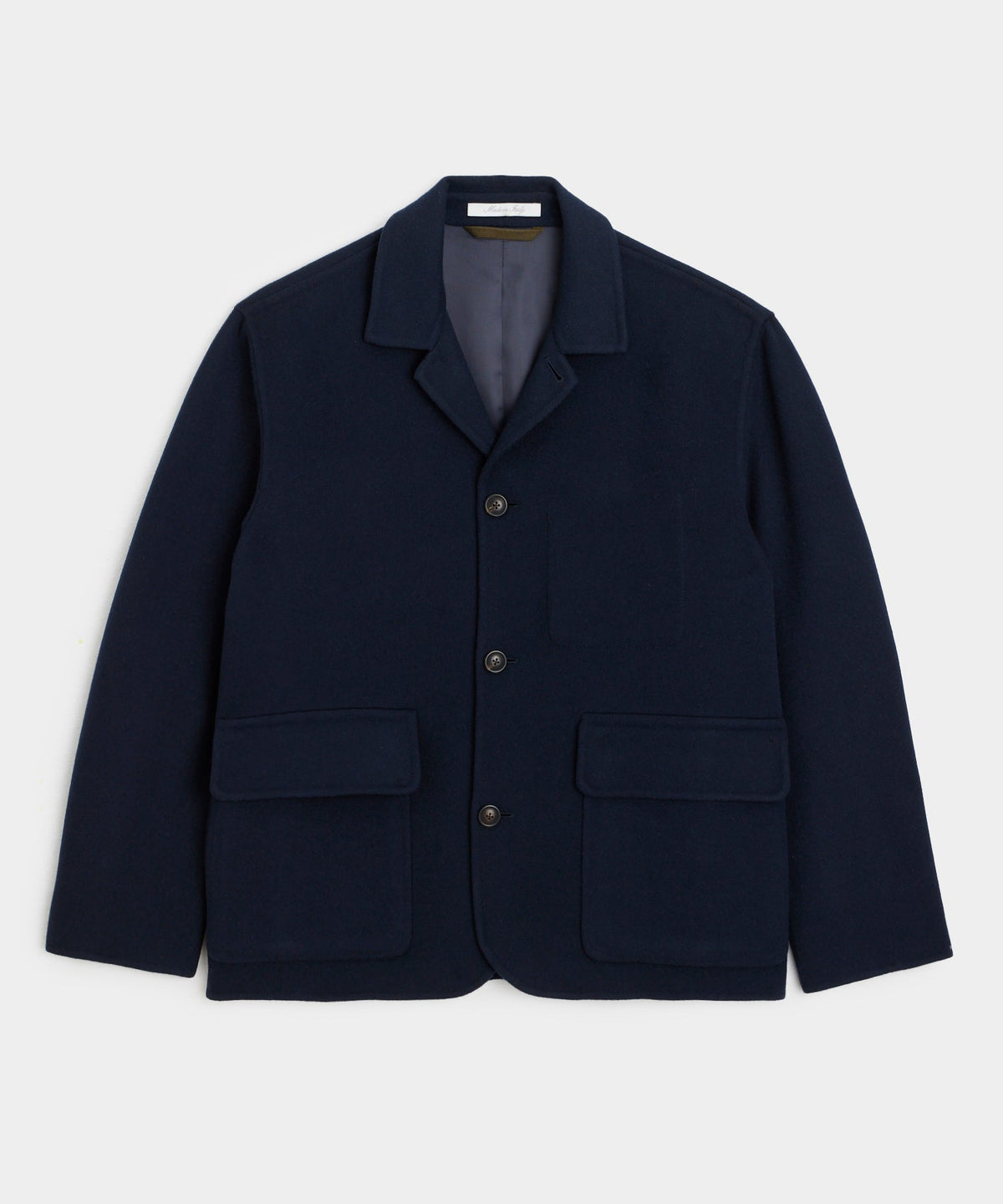 Relaxed Italian Cashmere Walking Jacket