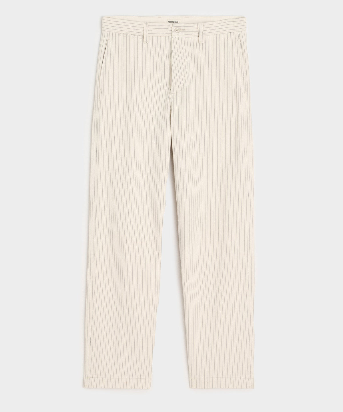 Relaxed Striped Denim Chino