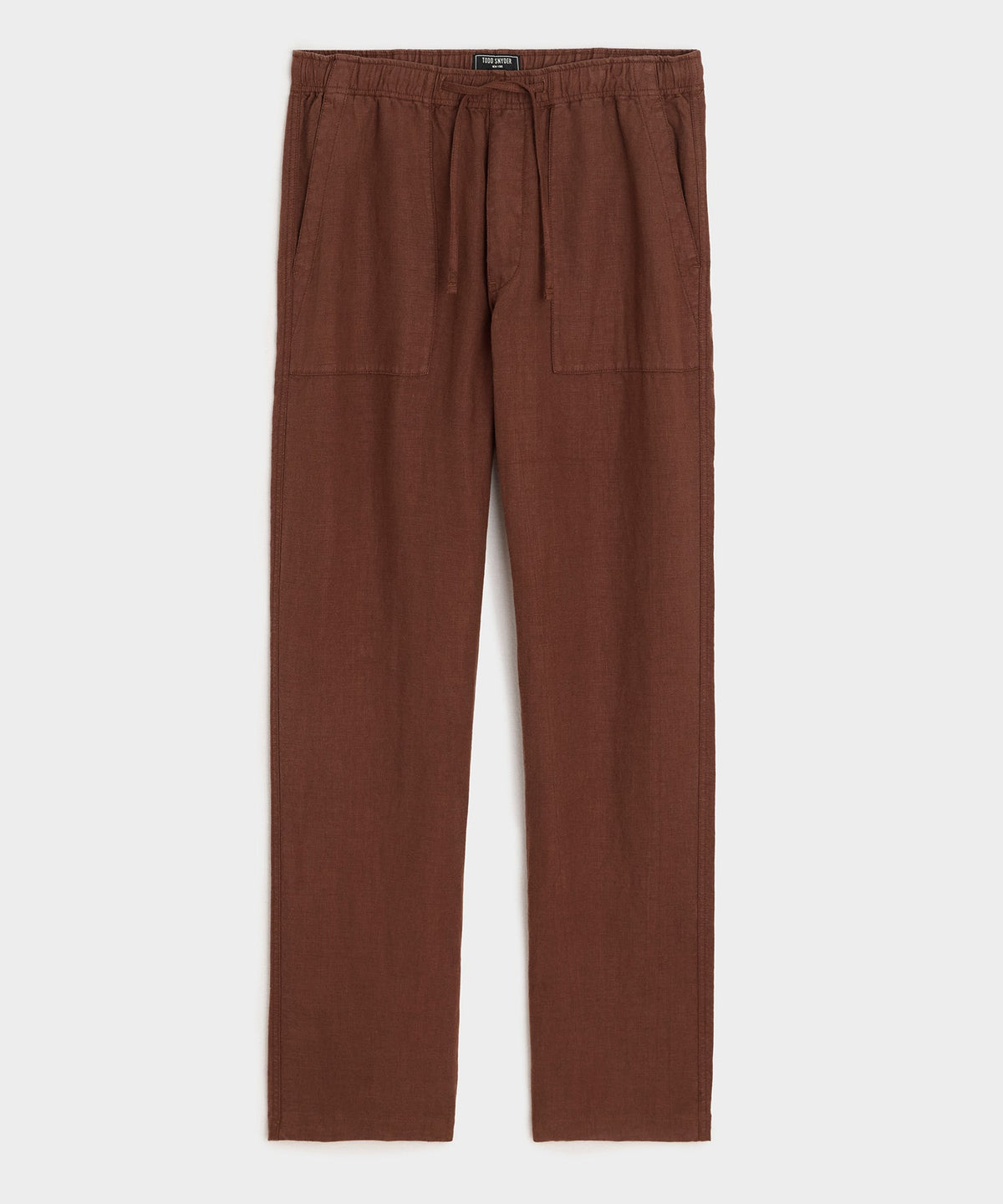 Straight Fit Linen Beach Pant