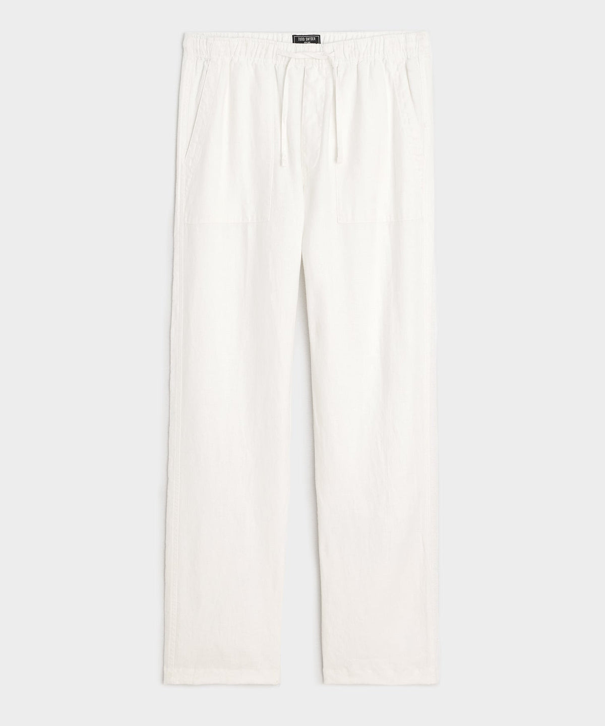 Straight Fit Linen Beach Pant