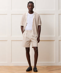 7" Pleated Tab Short