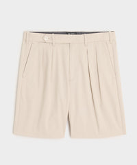 7" Pleated Tab Short