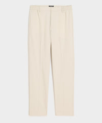 Straight Fit Italian Wool-Cotton Modern Trouser