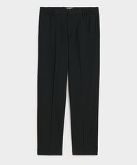 Straight Fit Italian Wool-Cotton Modern Trouser