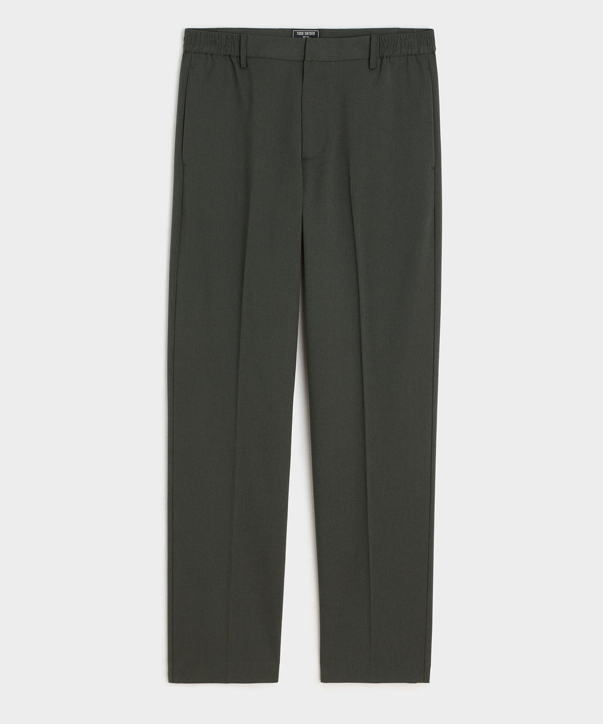 Straight Fit Italian Wool-Cotton Modern Trouser