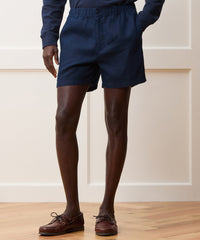 5" Linen Beachcomber Short