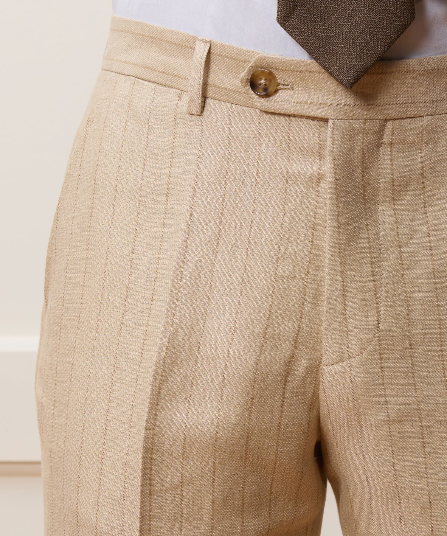 Italian Linen-Silk Sutton Trouser