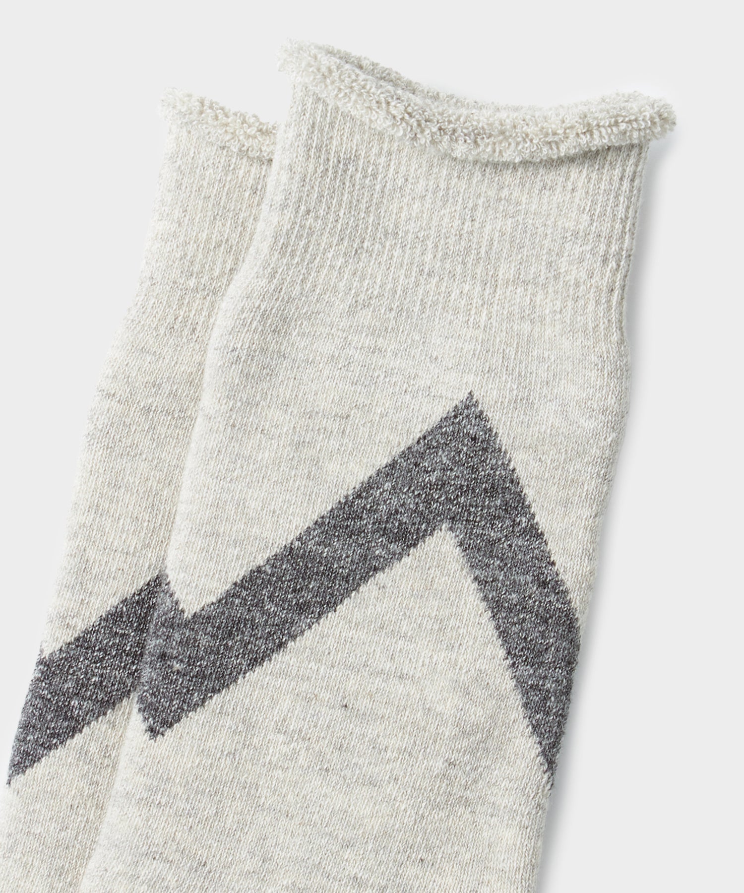 RoToTo Raffy Sweat Zig Zag Socks