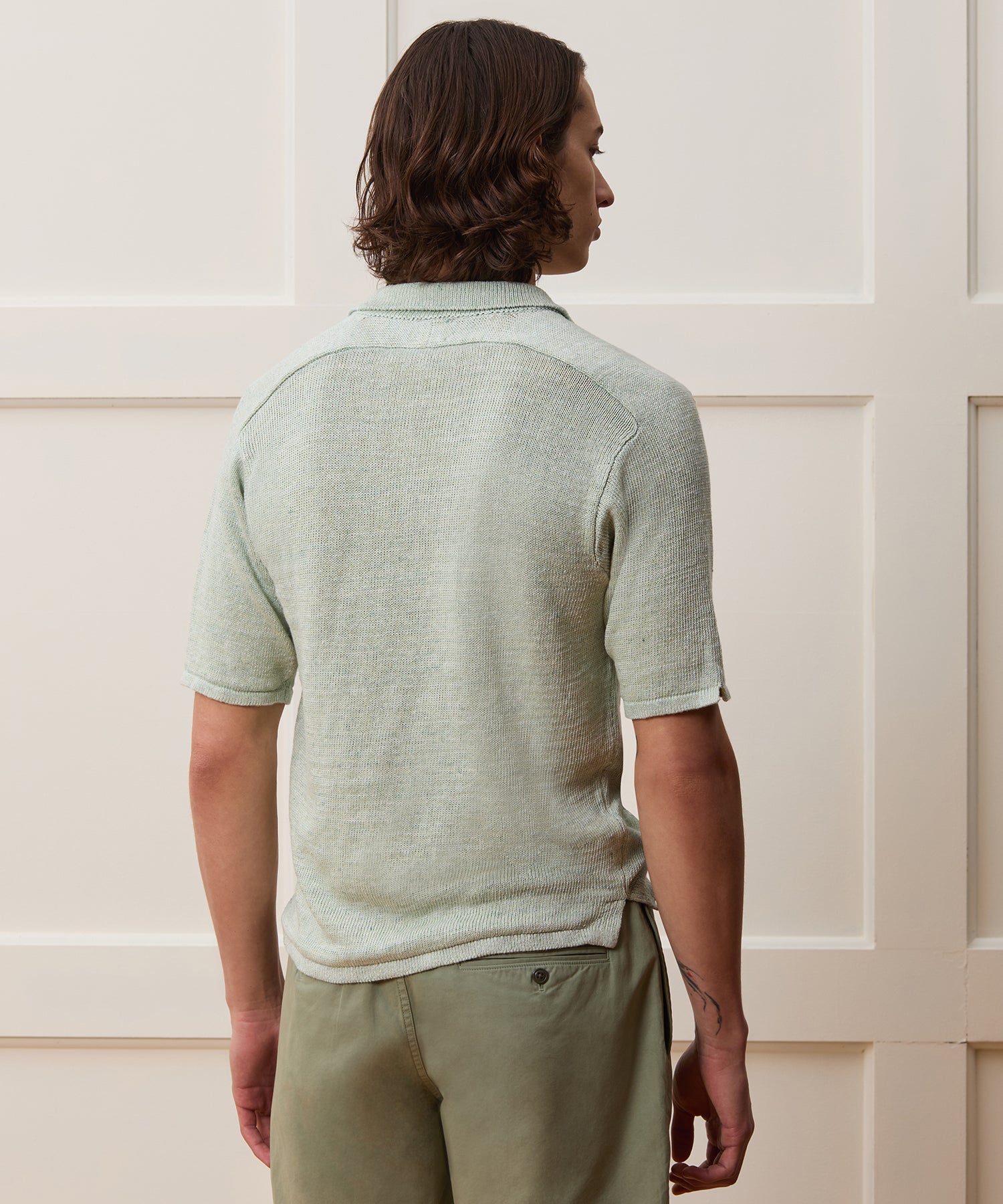 Inis Meáin Washed Linen Polo