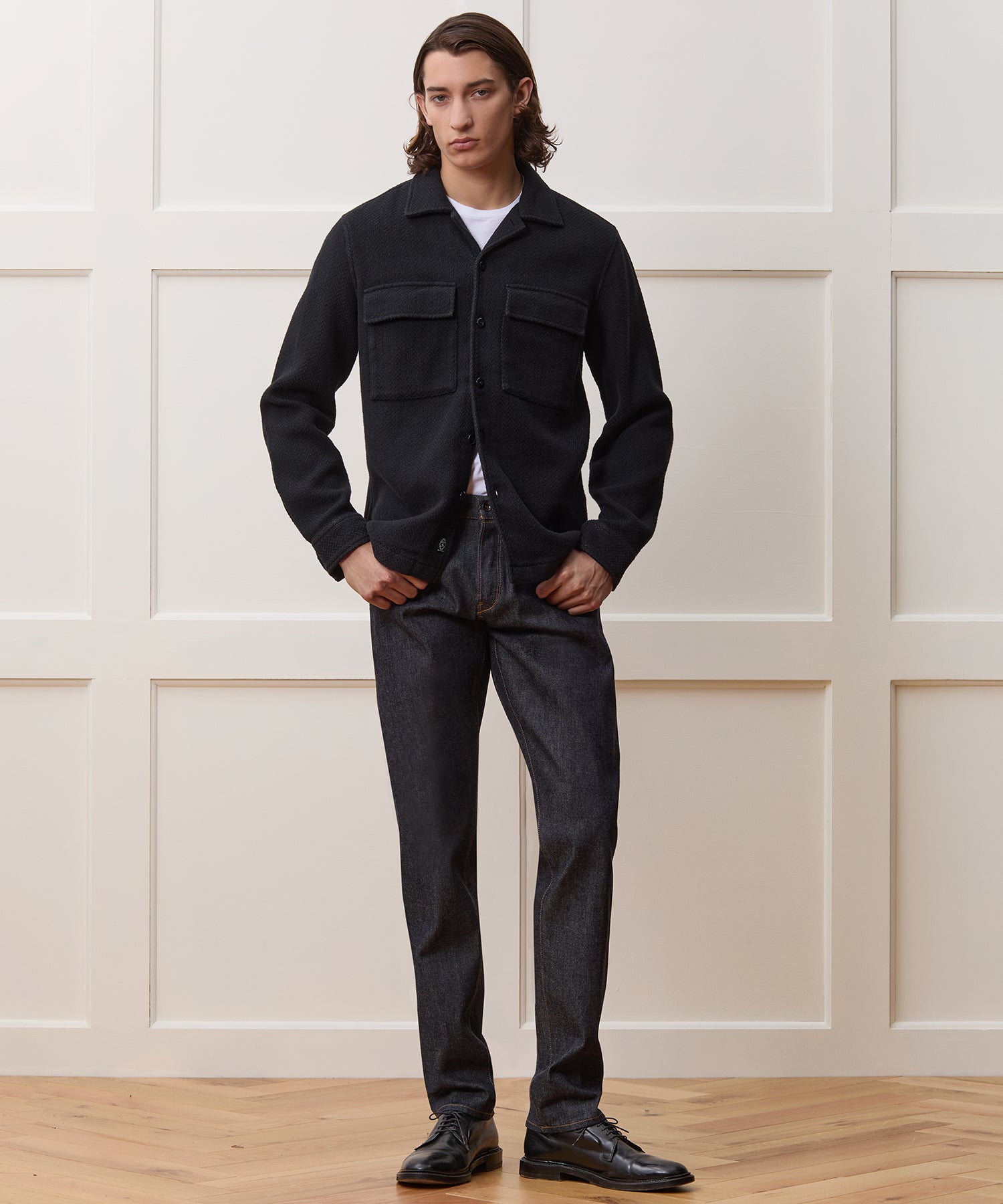 Made In USA Slim Selvedge Jean in Indigo