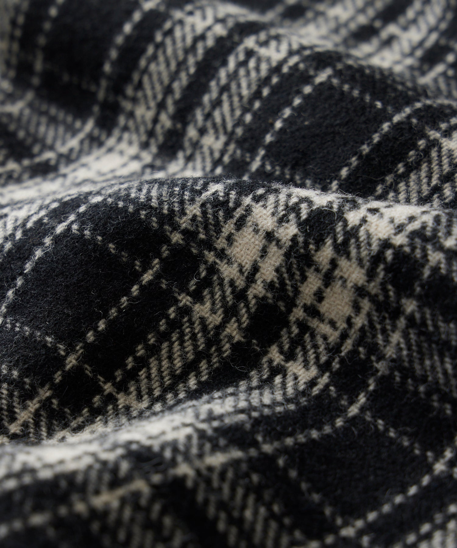 Wool Plaid Utility Shirt Jacket