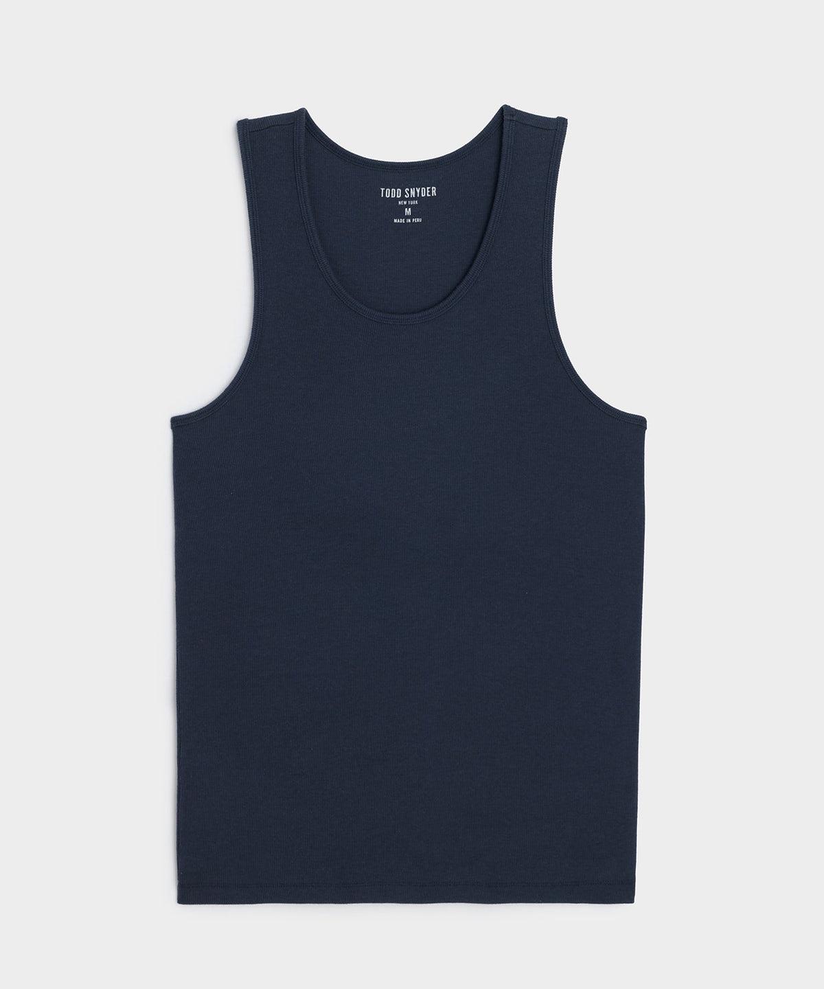 Slim Ribbed Tank