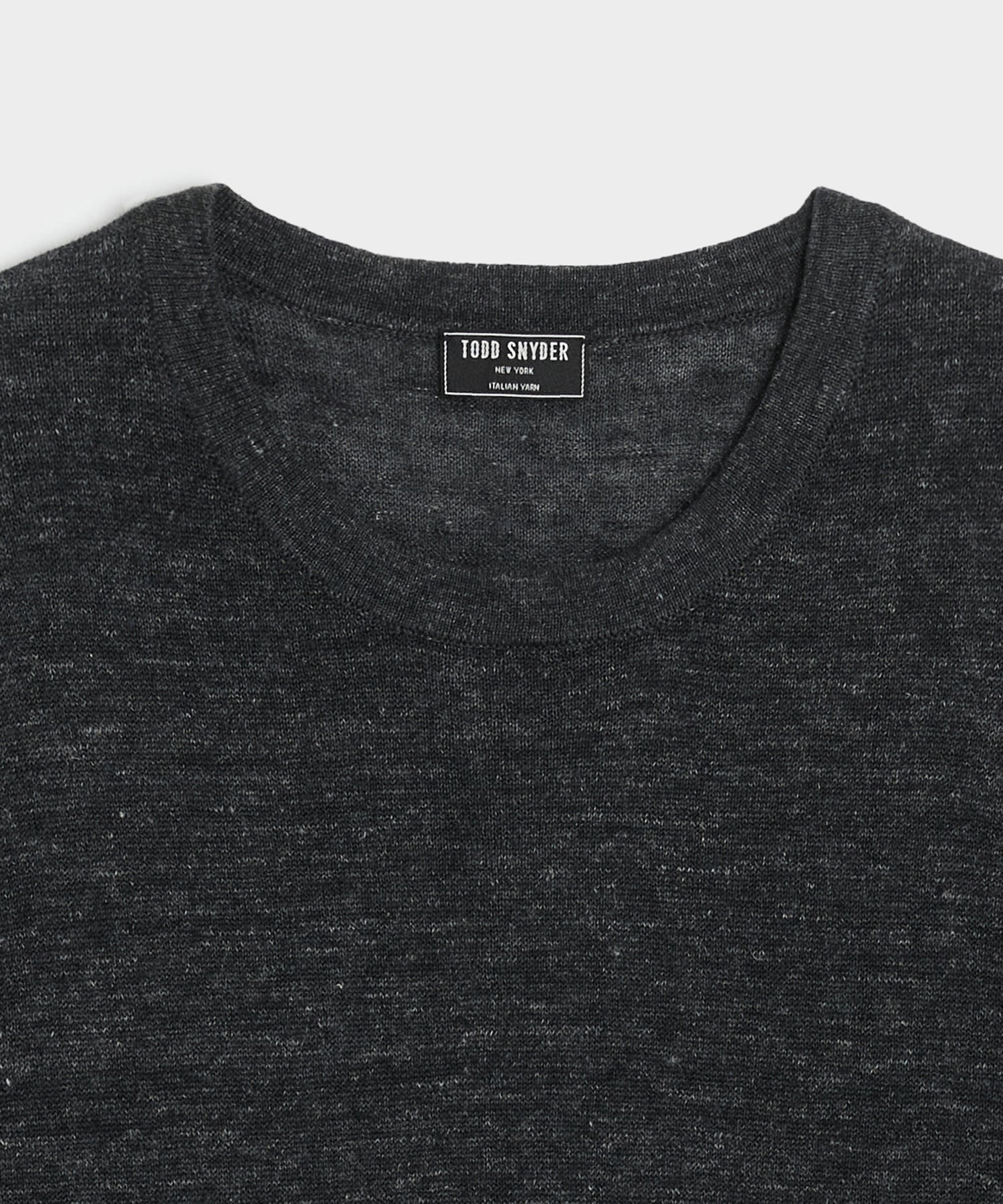 Relaxed Linen Sweater Tee