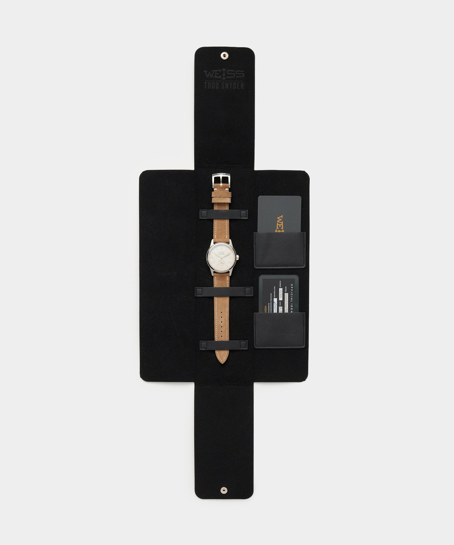 Todd Snyder x Weiss Watch Company 38MM Standard Issue Watch in Sand Storm