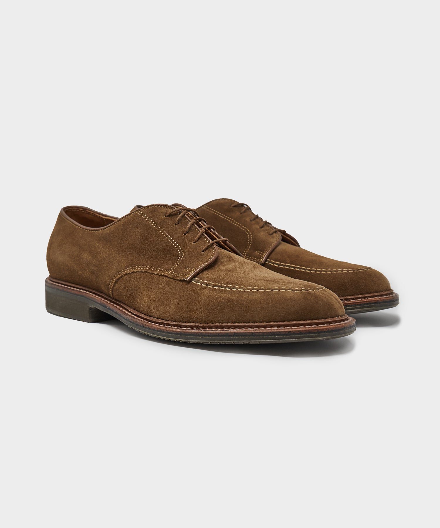 Alden Mocc Toe Suede Derby