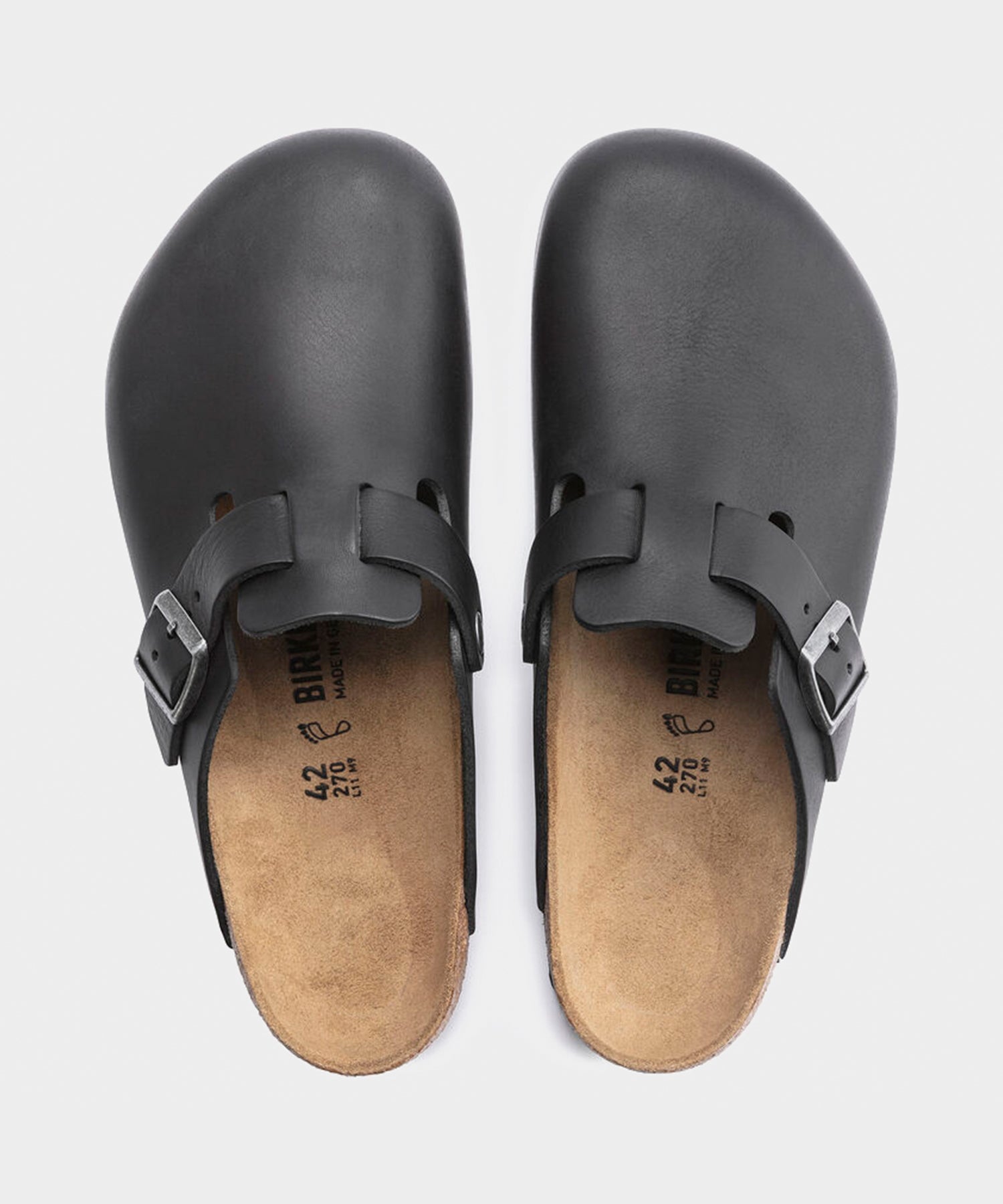 Birkenstock Boston Leather Grip Clog