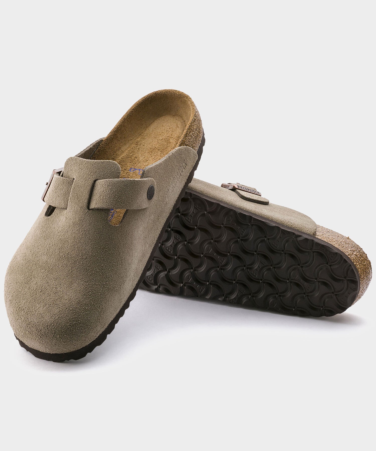 Birkenstock Boston Clog in Taupe