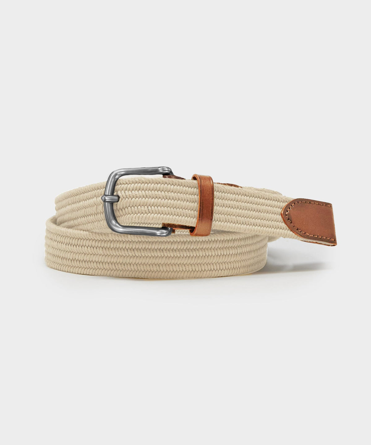 Cotton Stretch Braided Belt
